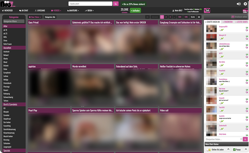 Big7 video library