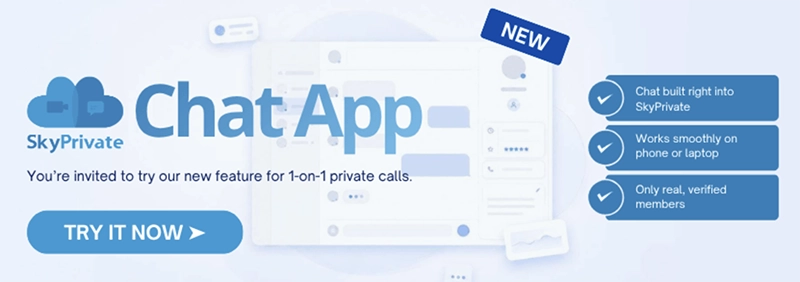 New Skypivate chat app