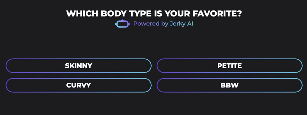 Jerkmate body types