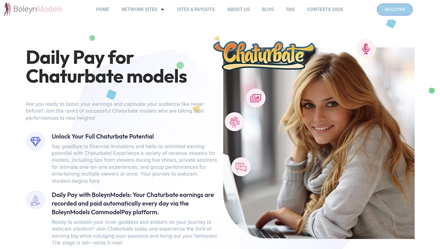 Daily pay for Boleynmodels