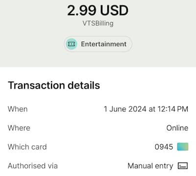 Facturación discreta para la televisión amateur