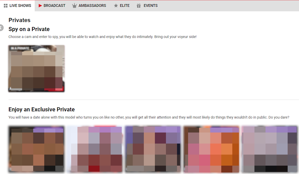 Vídeos privados de AmateurTV