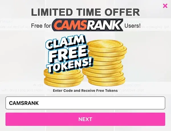 CamSoda's free token incentive for affiliates
