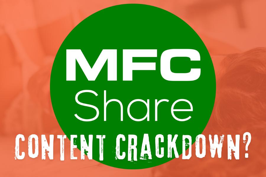 MFC Share Cracks Down on Taboo Content