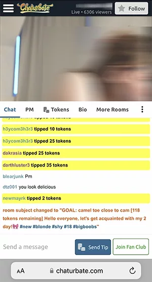 Vista para dispositivos móviles