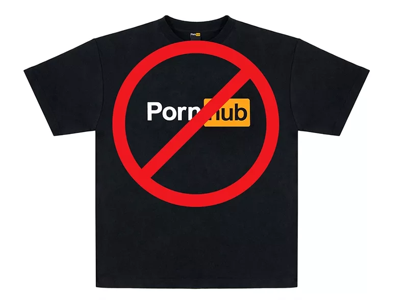 Pornhub banned tshirt